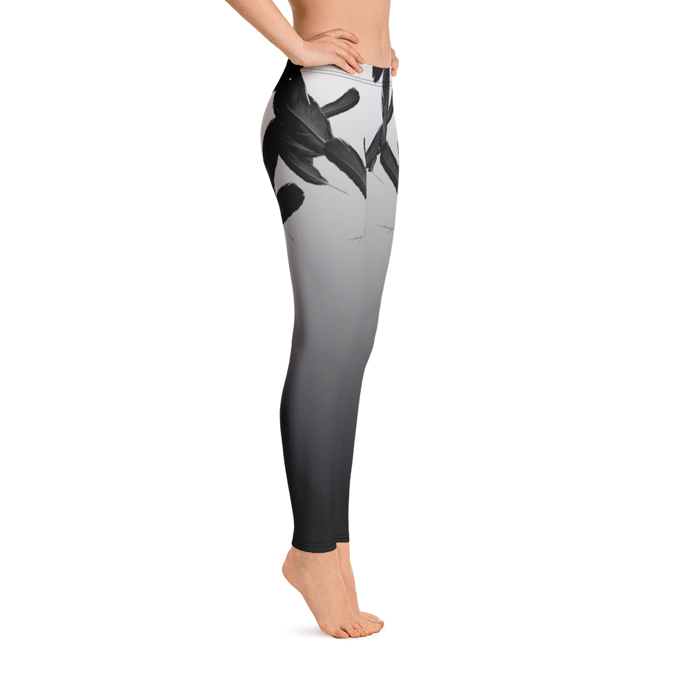 Fly Definition Women’s Black Feather Leggings