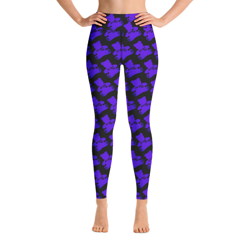 High Waisted Fly Def Teddy Bear Leggings