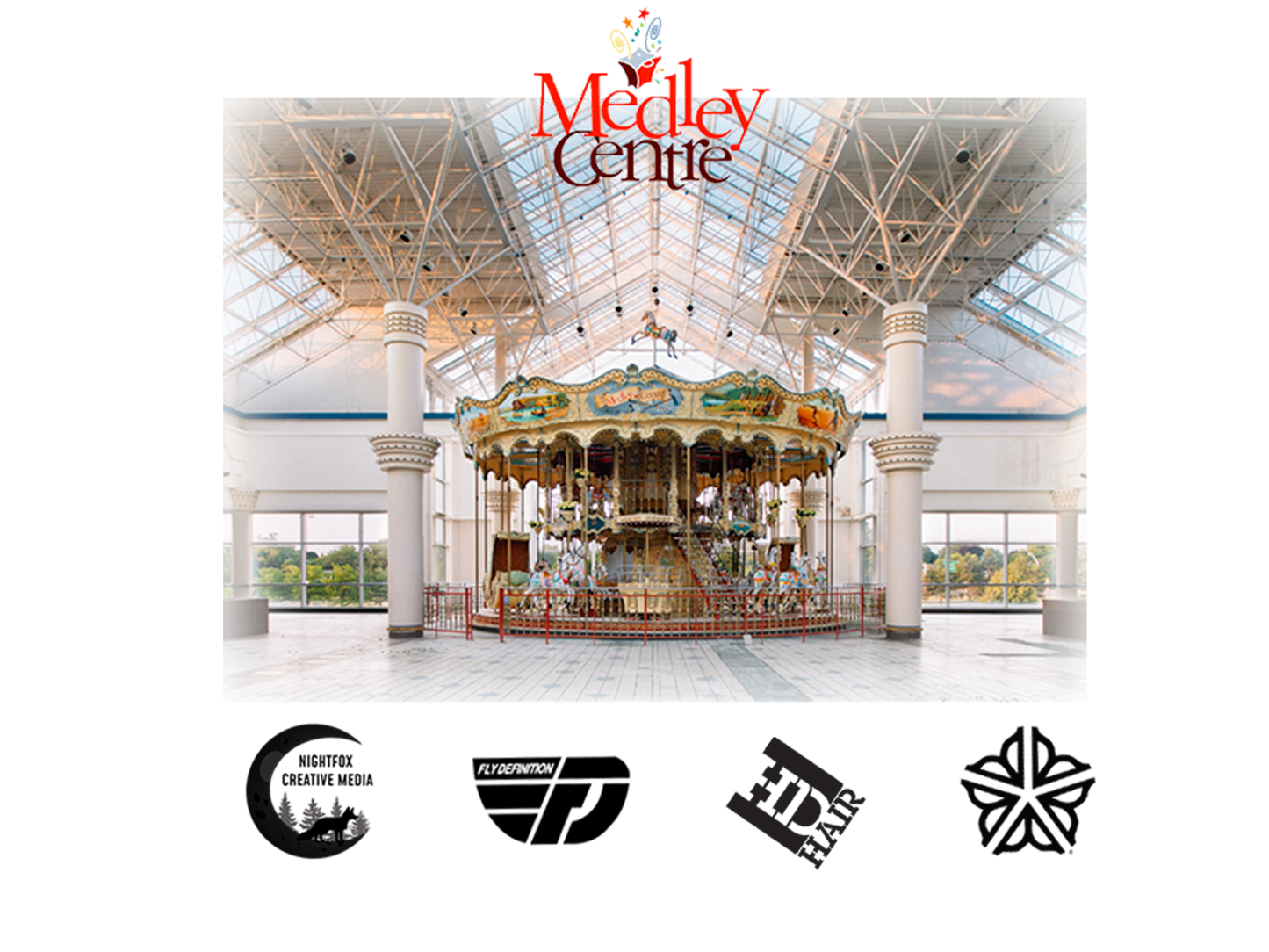 Fly Definition x Night Fox - Medley Center T-Shirt