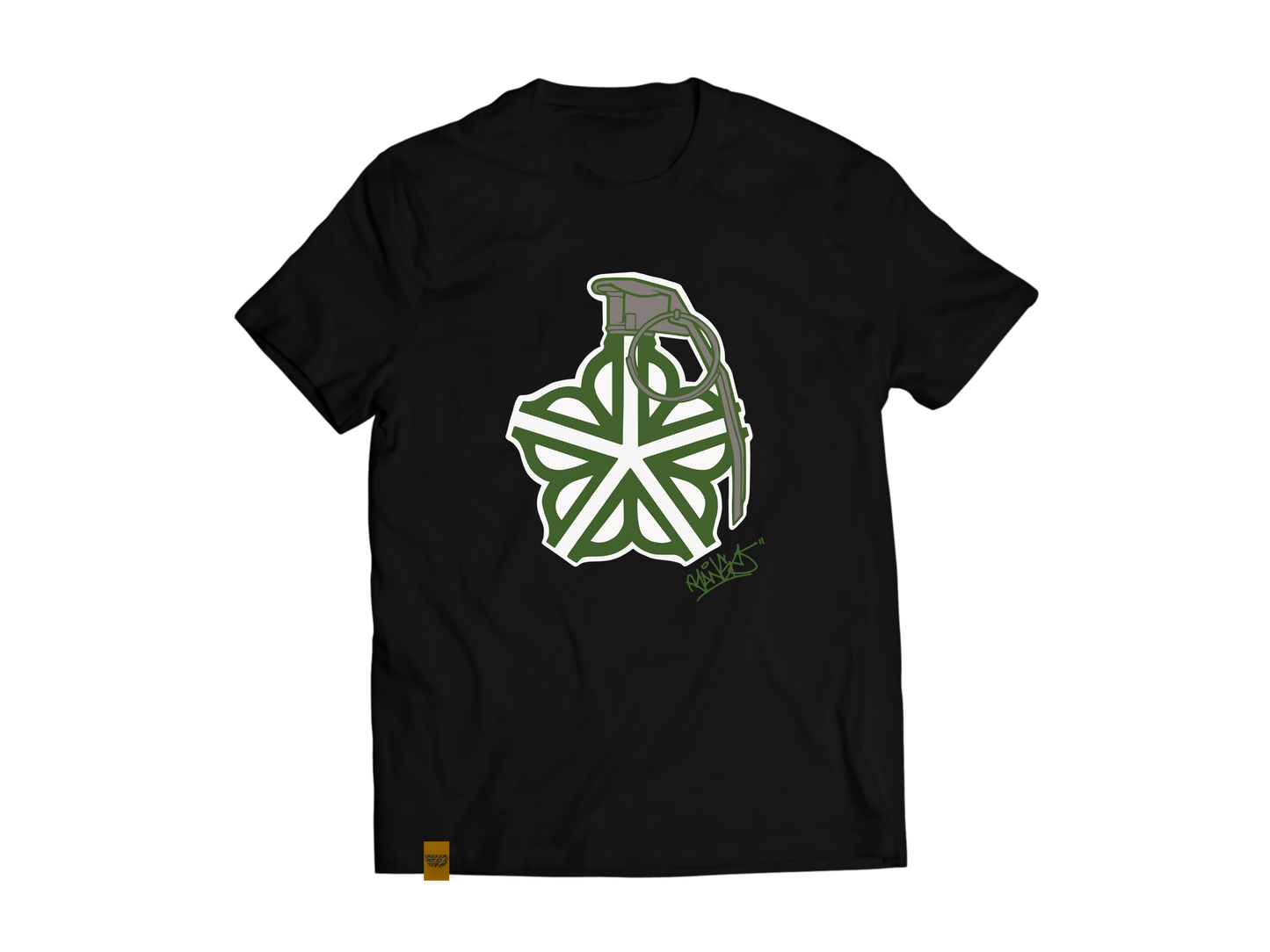 FD x Range FUA Roc Grenade Mens T-Shirt