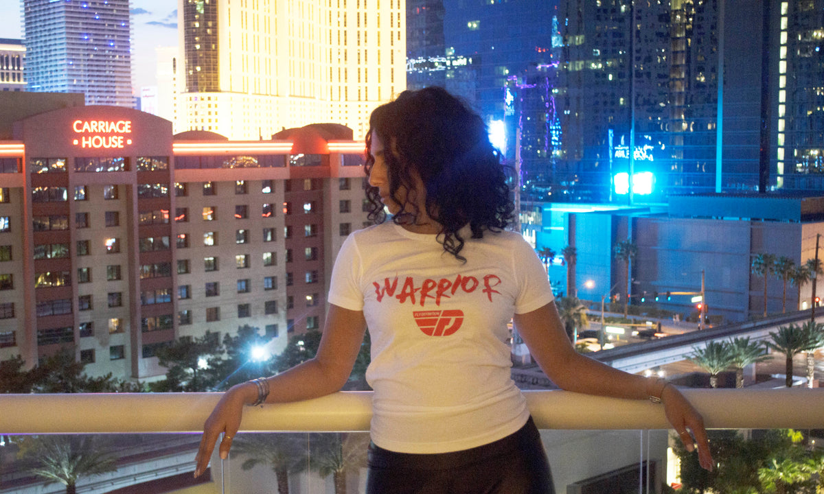 Fly Definition Womens Warrior Boyfriend Tee