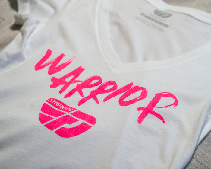 Fly Definition Warrior Womens V-Neck Tee