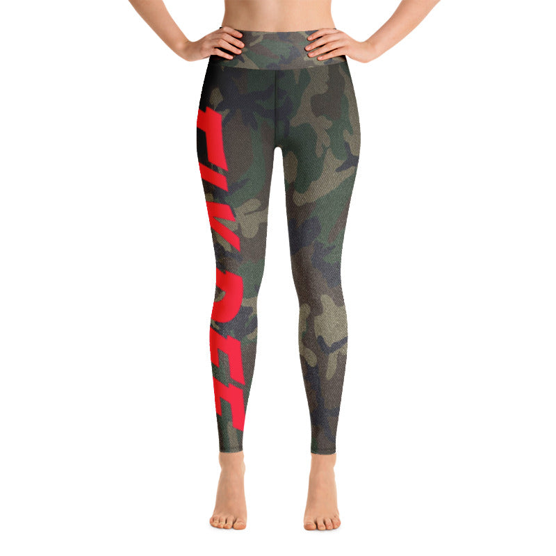 Camo Big FLYDEF High Waisted Leggings