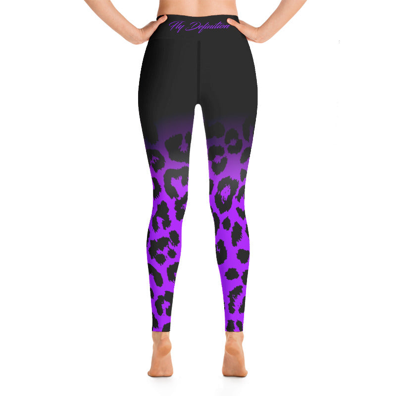 Leopard Print High Waisted Leggings