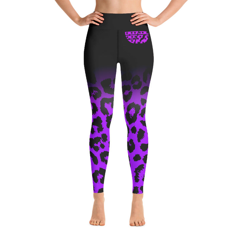 Leopard Print High Waisted Leggings