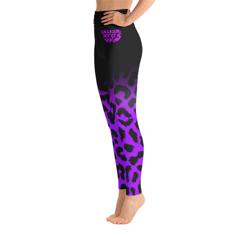 Leopard Print High Waisted Leggings