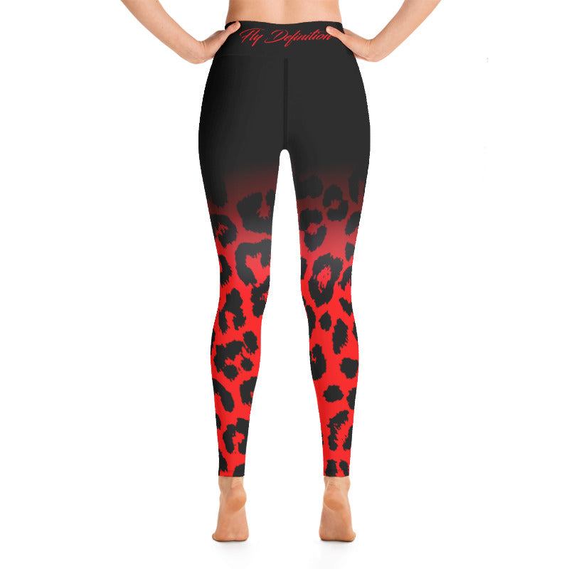 Leopard Print High Waisted Leggings
