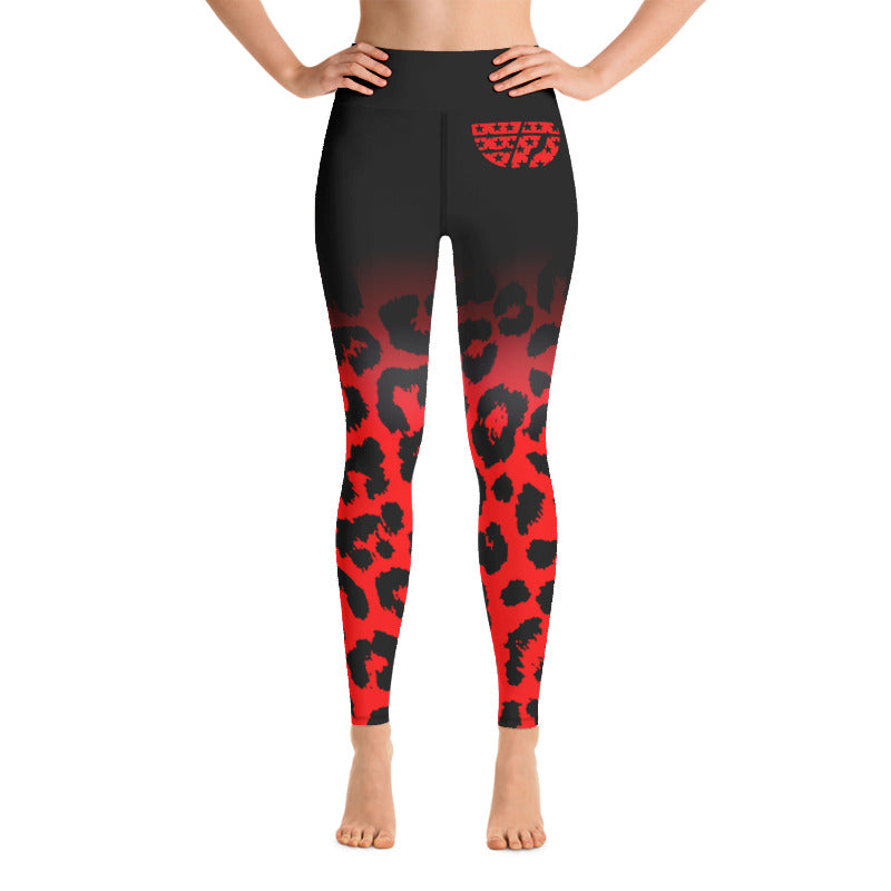 Leopard Print High Waisted Leggings