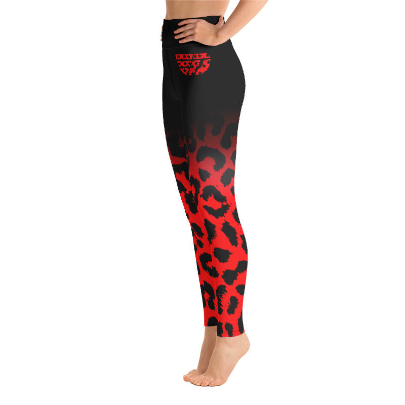 Leopard Print High Waisted Leggings