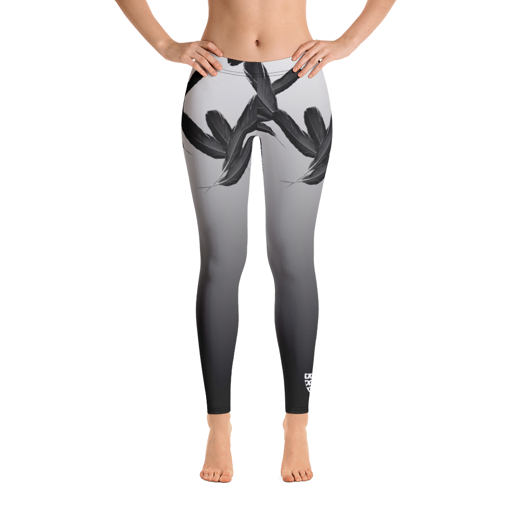 Fly Definition Women’s Black Feather Leggings