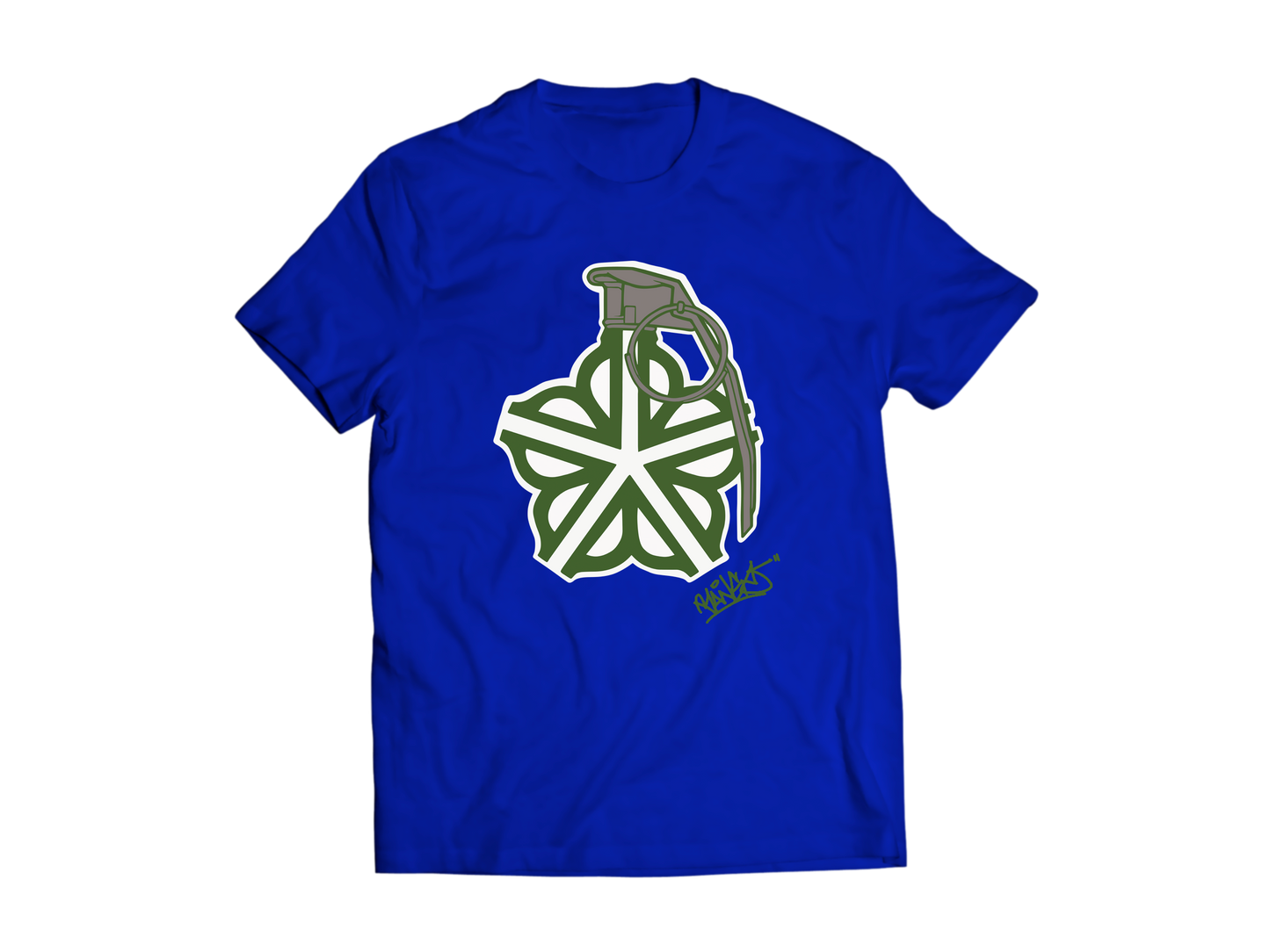 FD x Range FUA Roc Grenade Mens T-Shirt