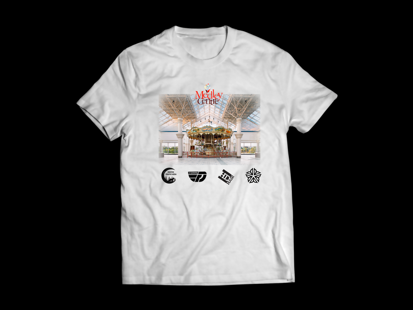 Fly Definition x Night Fox - Medley Center T-Shirt