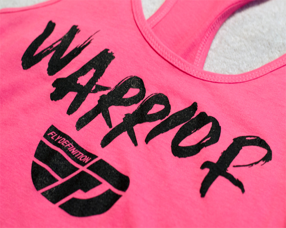 Fly Definition Women's Pink Racerback Tank