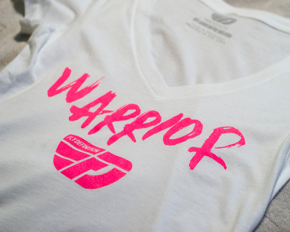 Fly Definition Warrior Womens V-Neck Tee