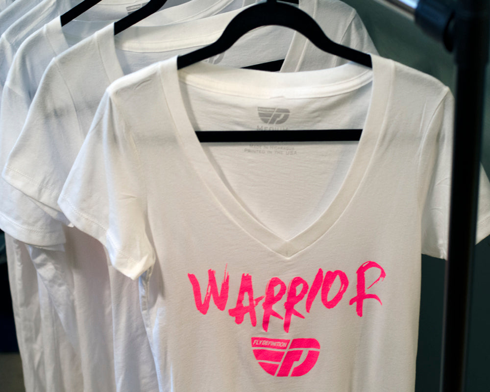 Fly Definition Warrior Womens V-Neck Tee