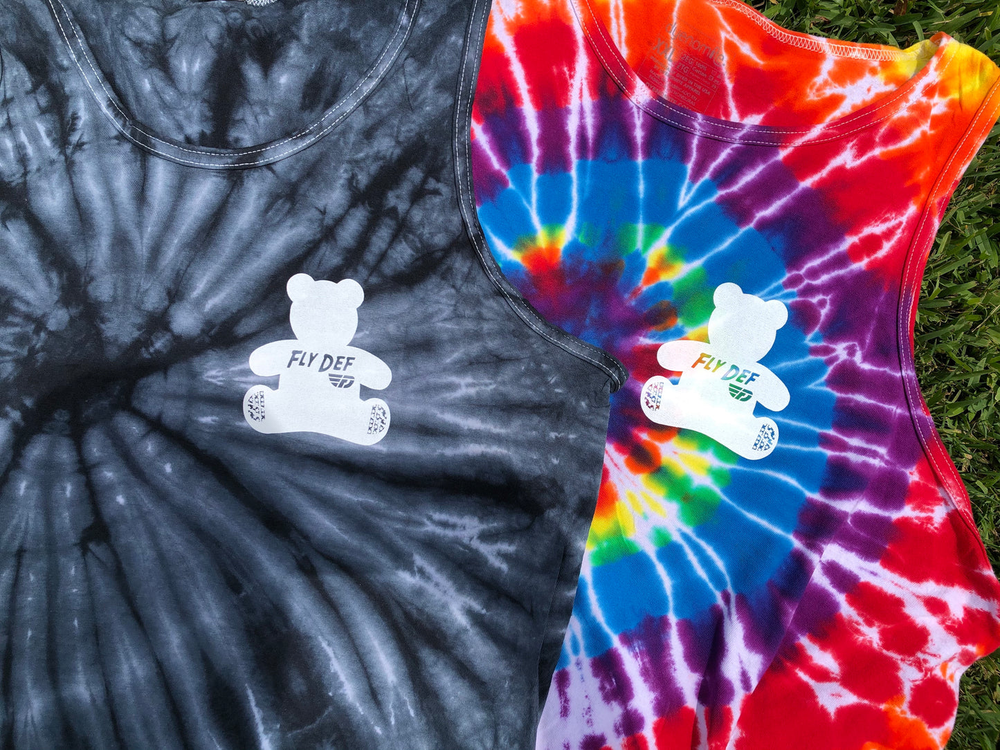 Fly Definition x Dyenomite Men’s Tie Dyed Tanks