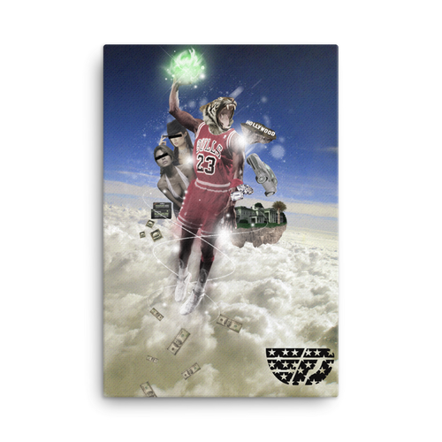 Fly Definition 'A Star Is Born' Canvas Print